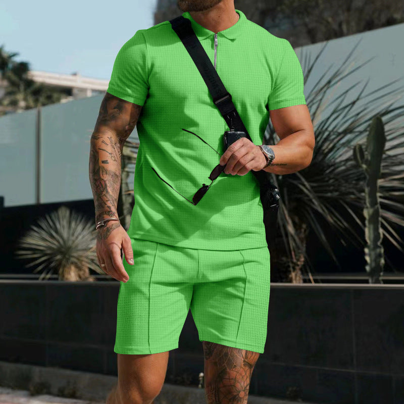 Tino - 2-piece set with polo shirt and shorts