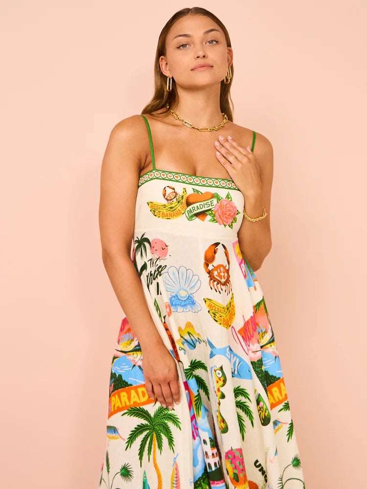 Frovian - Summer paradise dress