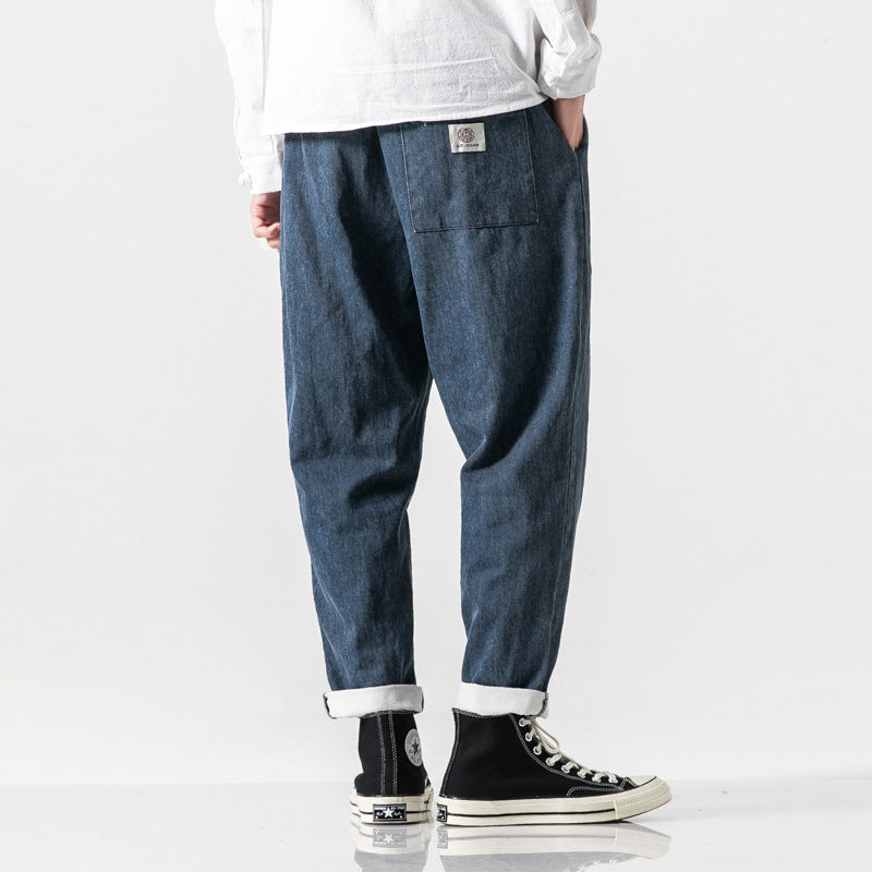 Men's loose denim pants - Enzo