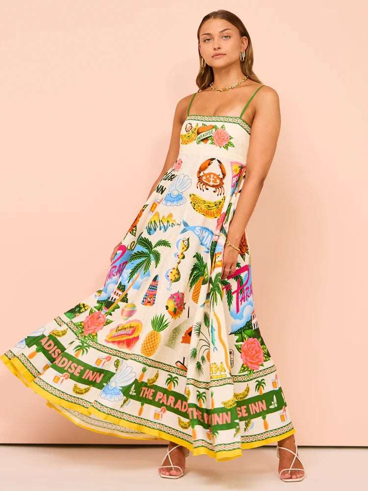 Frovian - Summer paradise dress