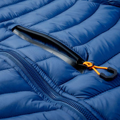 Men's lightweight quilted jacket with hood - Sverre