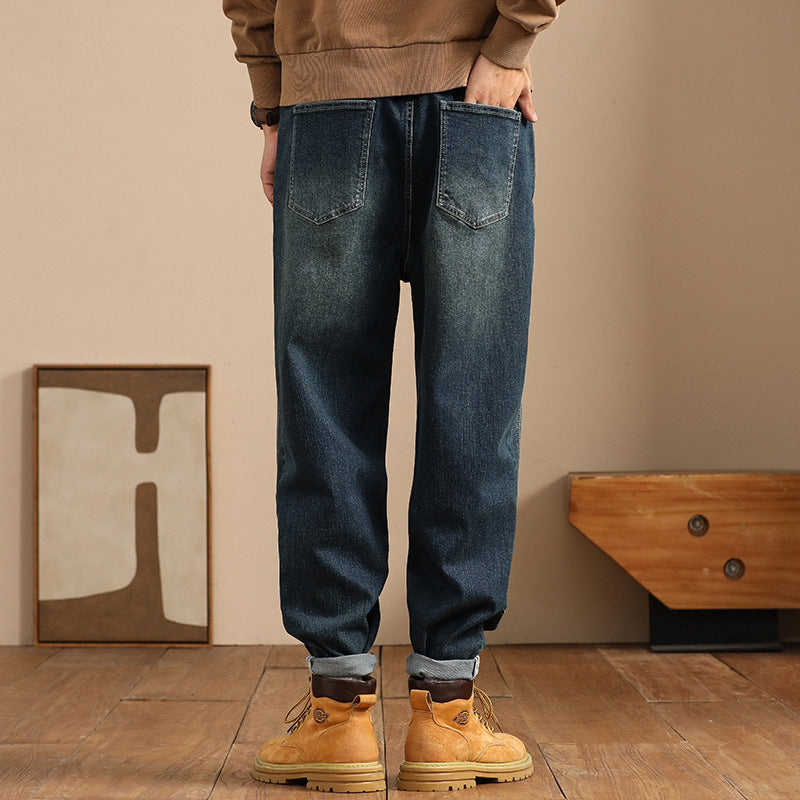 Men's baggy denim trousers - Adrien
