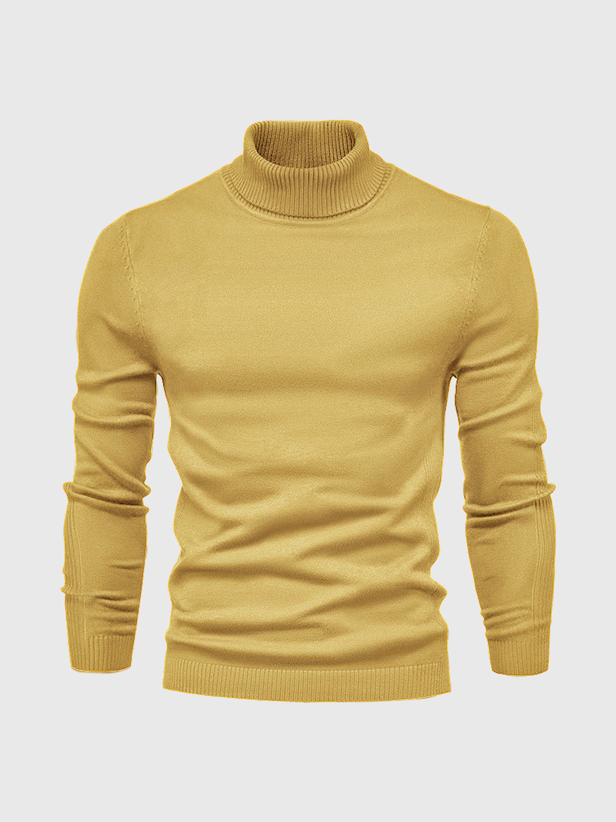 Men's turtleneck jumper, washable