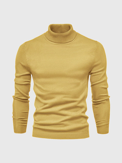 Men's turtleneck jumper, washable