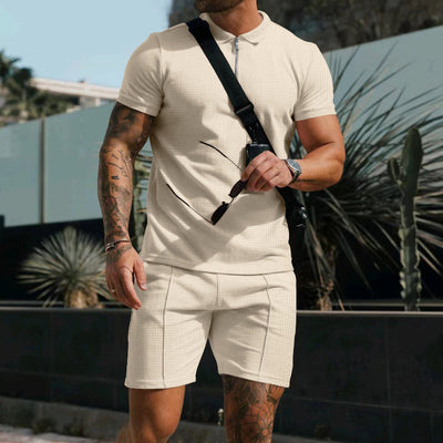 Tino - 2-piece set with polo shirt and shorts