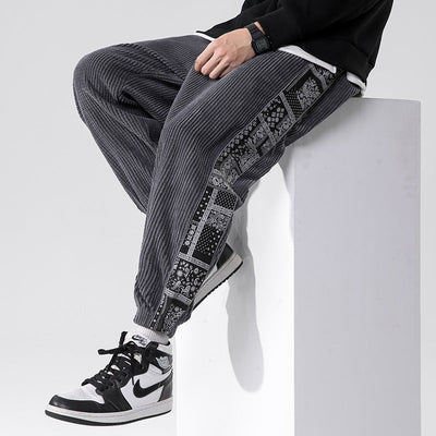 Men's printed joggers - Enrik