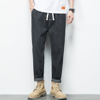 Men's straight denim trousers - Leonidas