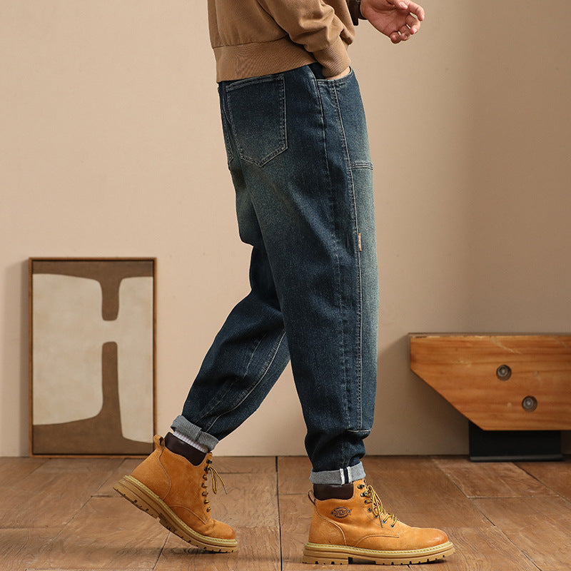 Men's baggy denim trousers - Adrien
