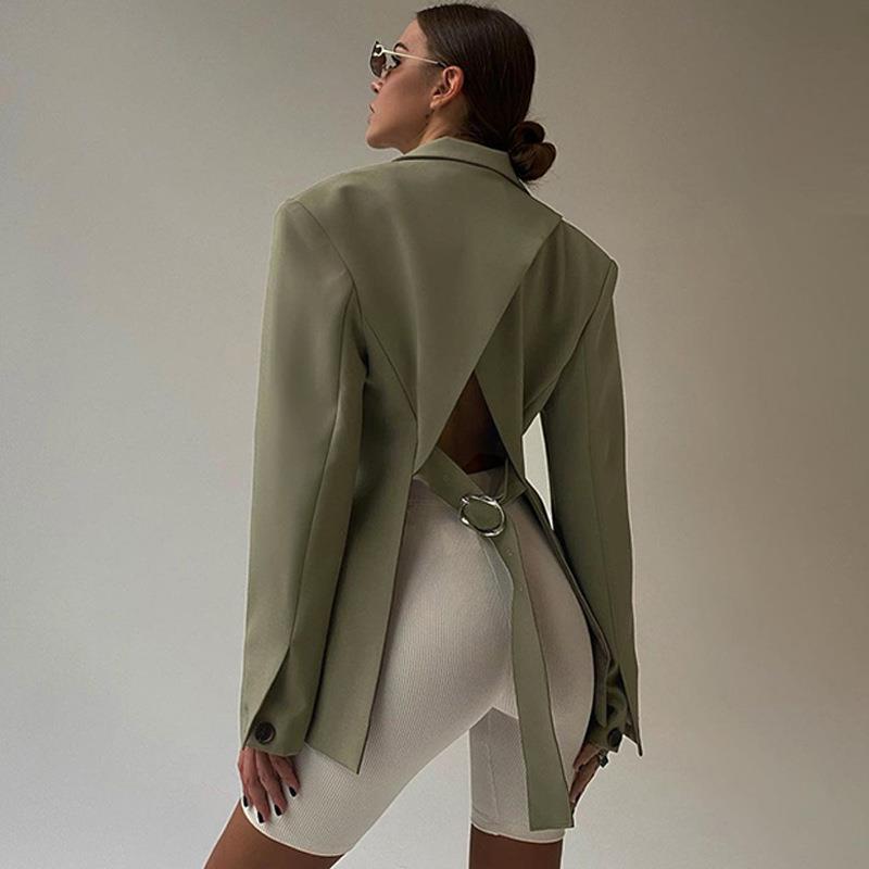 Women's backless blazer - Carlotta