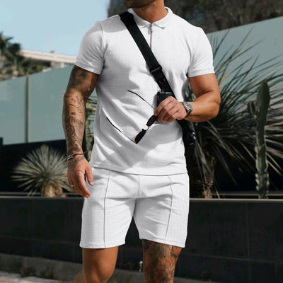 Tino - 2-piece set with polo shirt and shorts