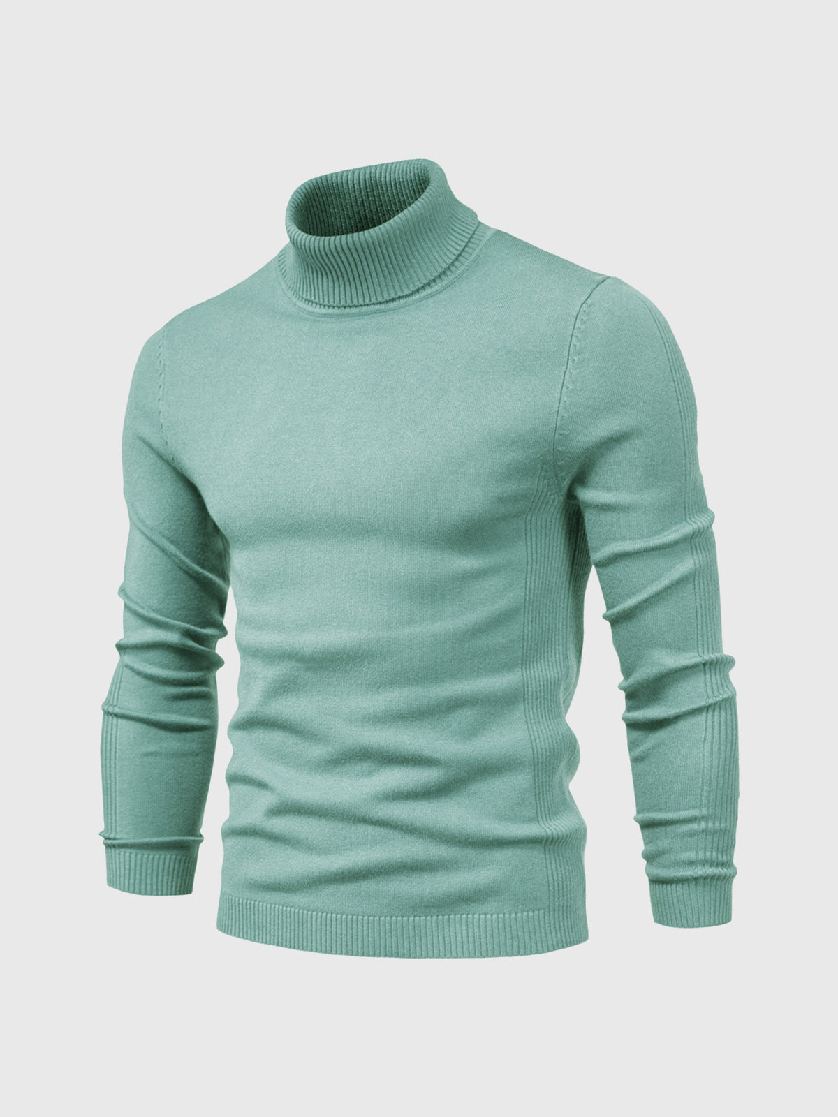 Men's turtleneck jumper, washable