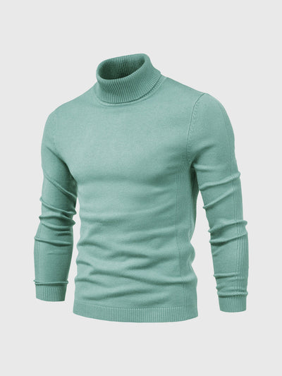 Men's turtleneck jumper, washable