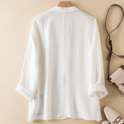 Light linen blazer - Amelie