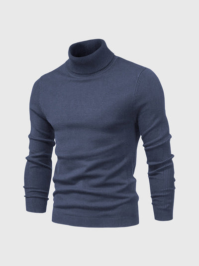 Men's turtleneck jumper, washable