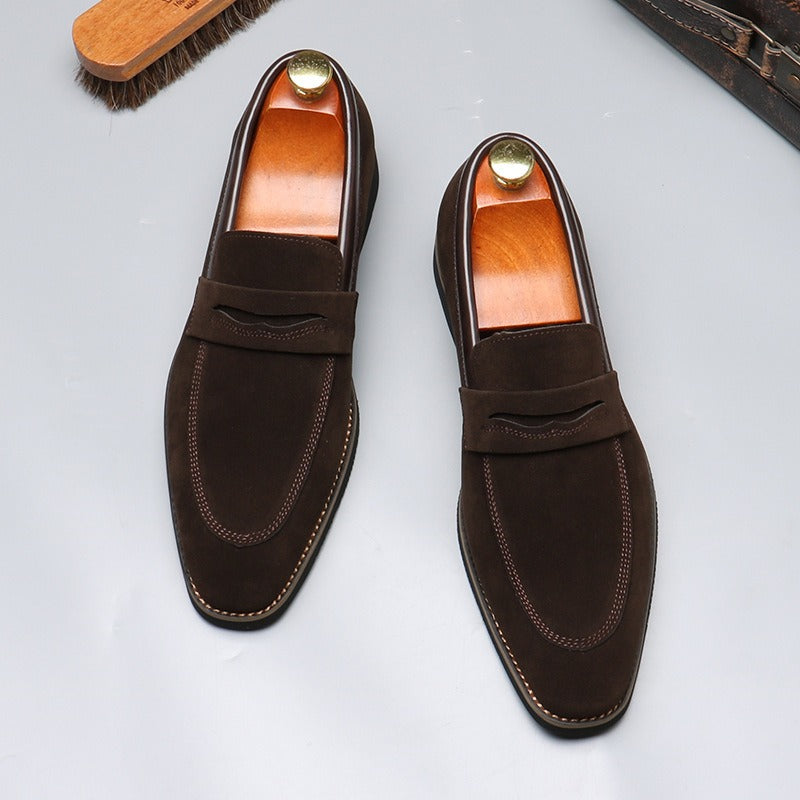 Men's classic British style loafers brown - Westbury