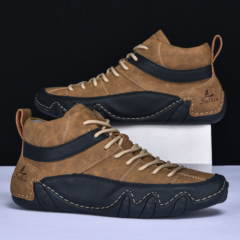 High-quality leather shoes for men