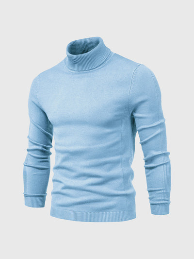 Men's turtleneck jumper, washable