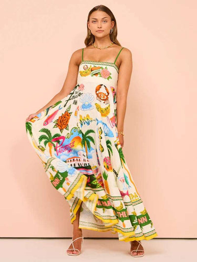 Frovian - Summer paradise dress