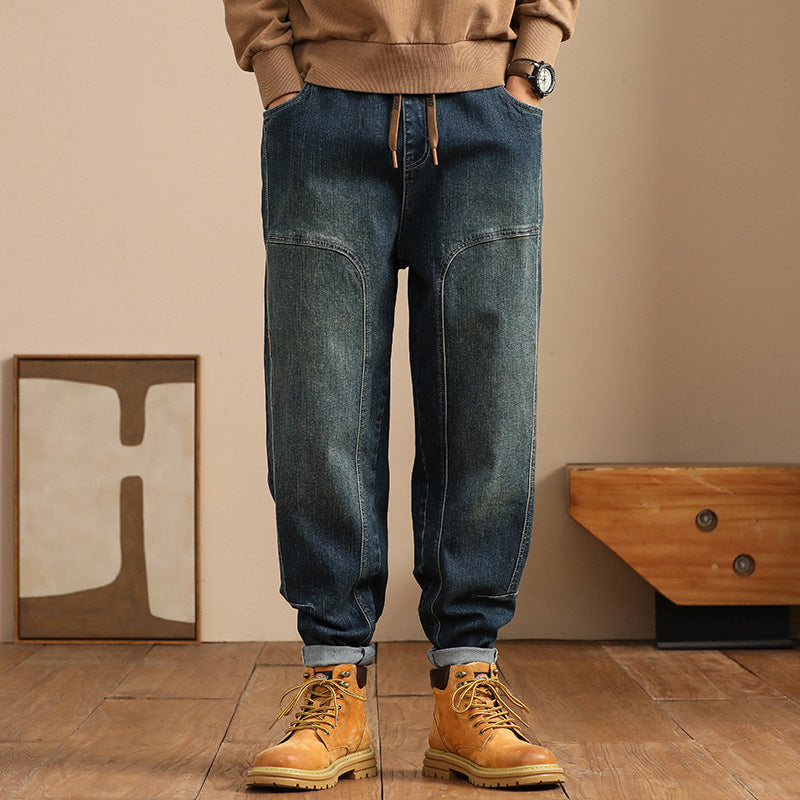 Men's baggy denim trousers - Adrien