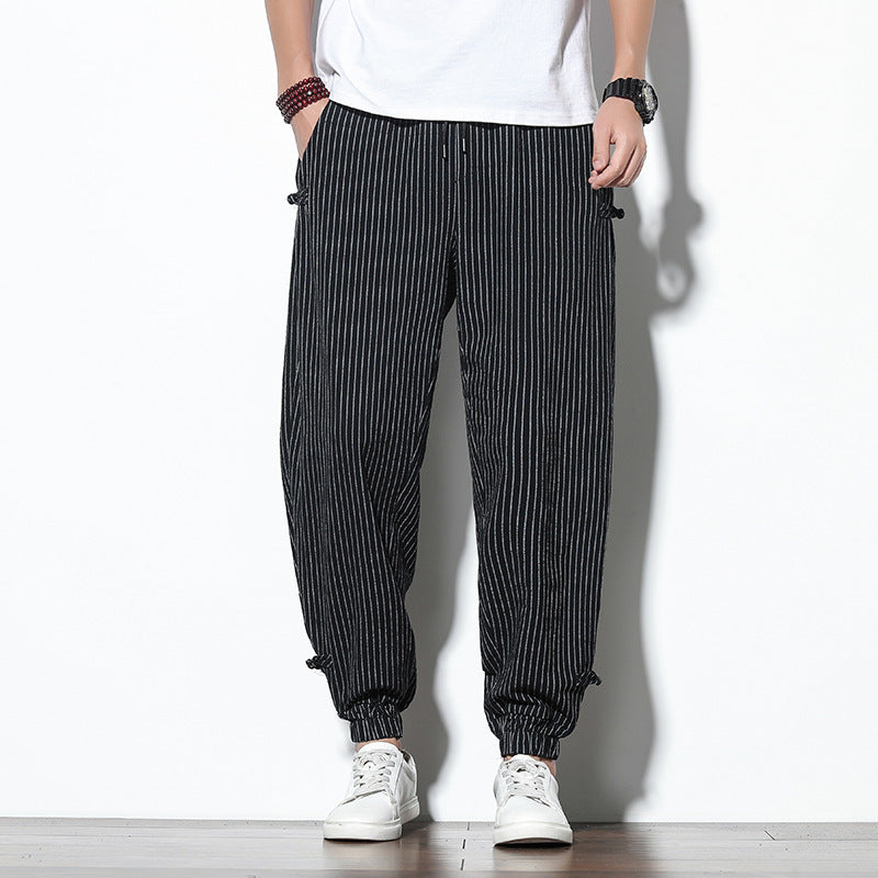 Men's trousers striped print - Matteo