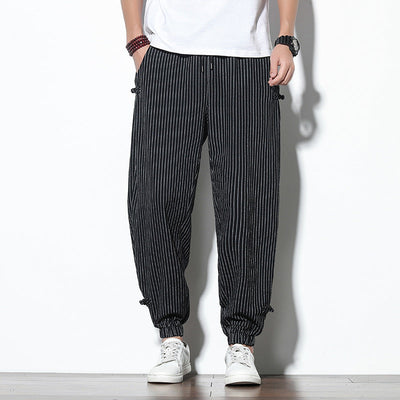 Men's trousers striped print - Matteo