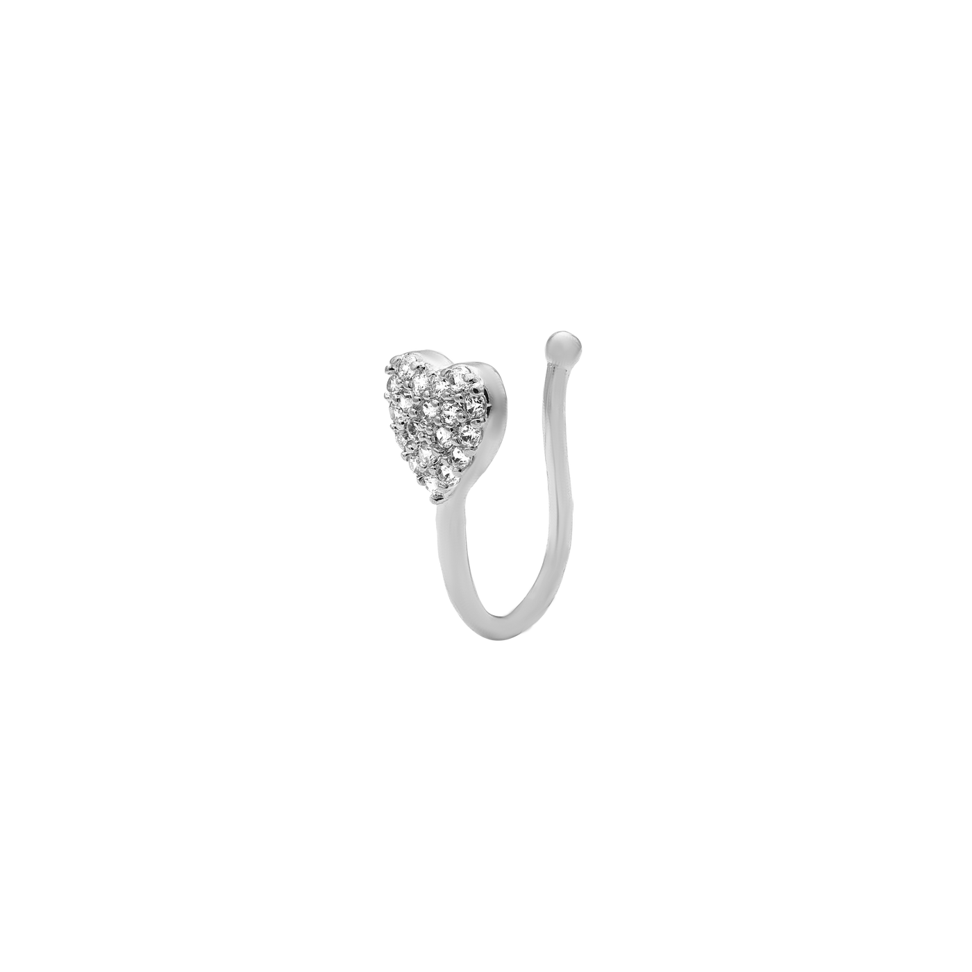 Love Heart Earcuff 14K gold-plated