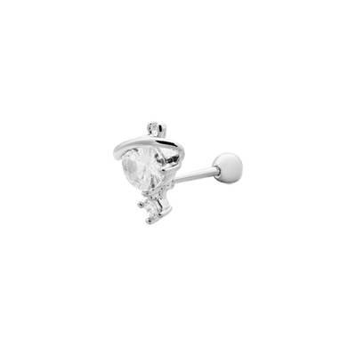 Victorious ear piercing 14K gold-plated