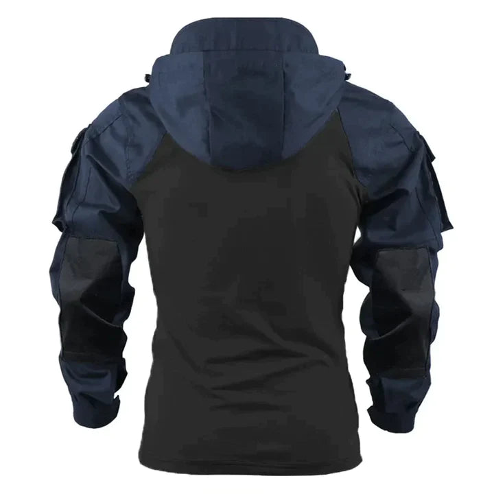 High-quality men's jumper with a tactical design