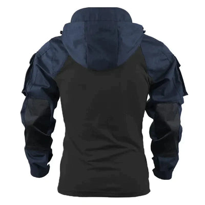 High-quality men's jumper with a tactical design