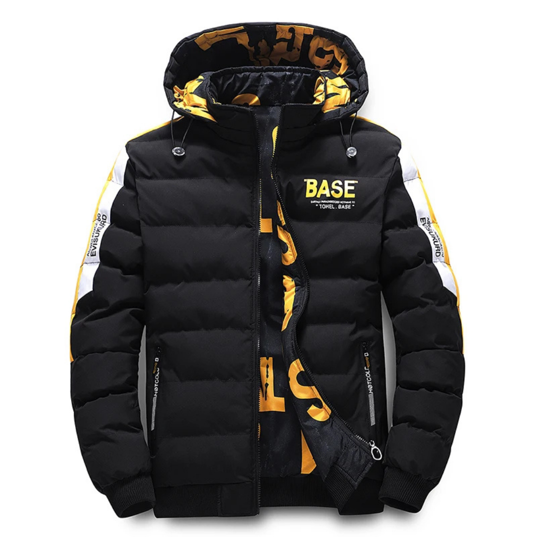 Men's Puffer Hooded Jacket Lightweight Urban Style - Ethan