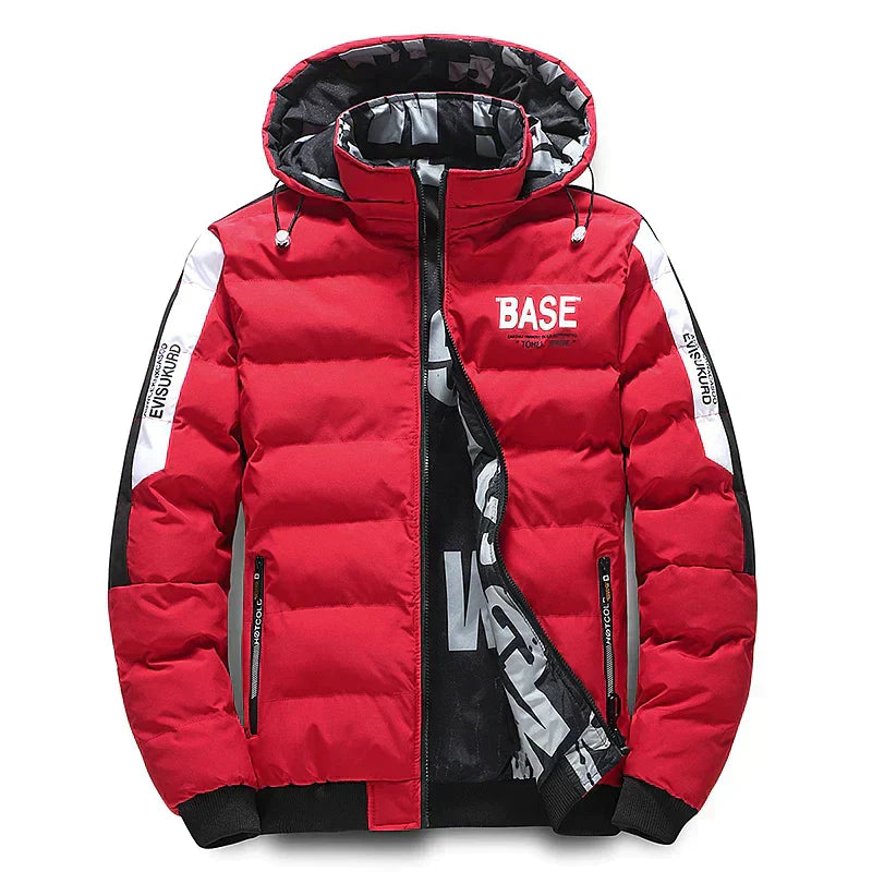 Men's Puffer Hooded Jacket Lightweight Urban Style - Ethan