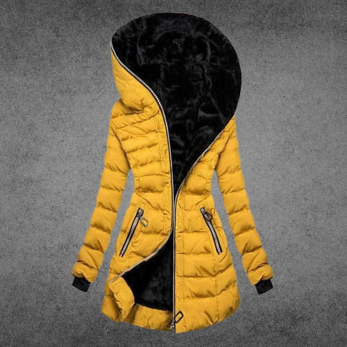 Stylish warm winter jacket for women
