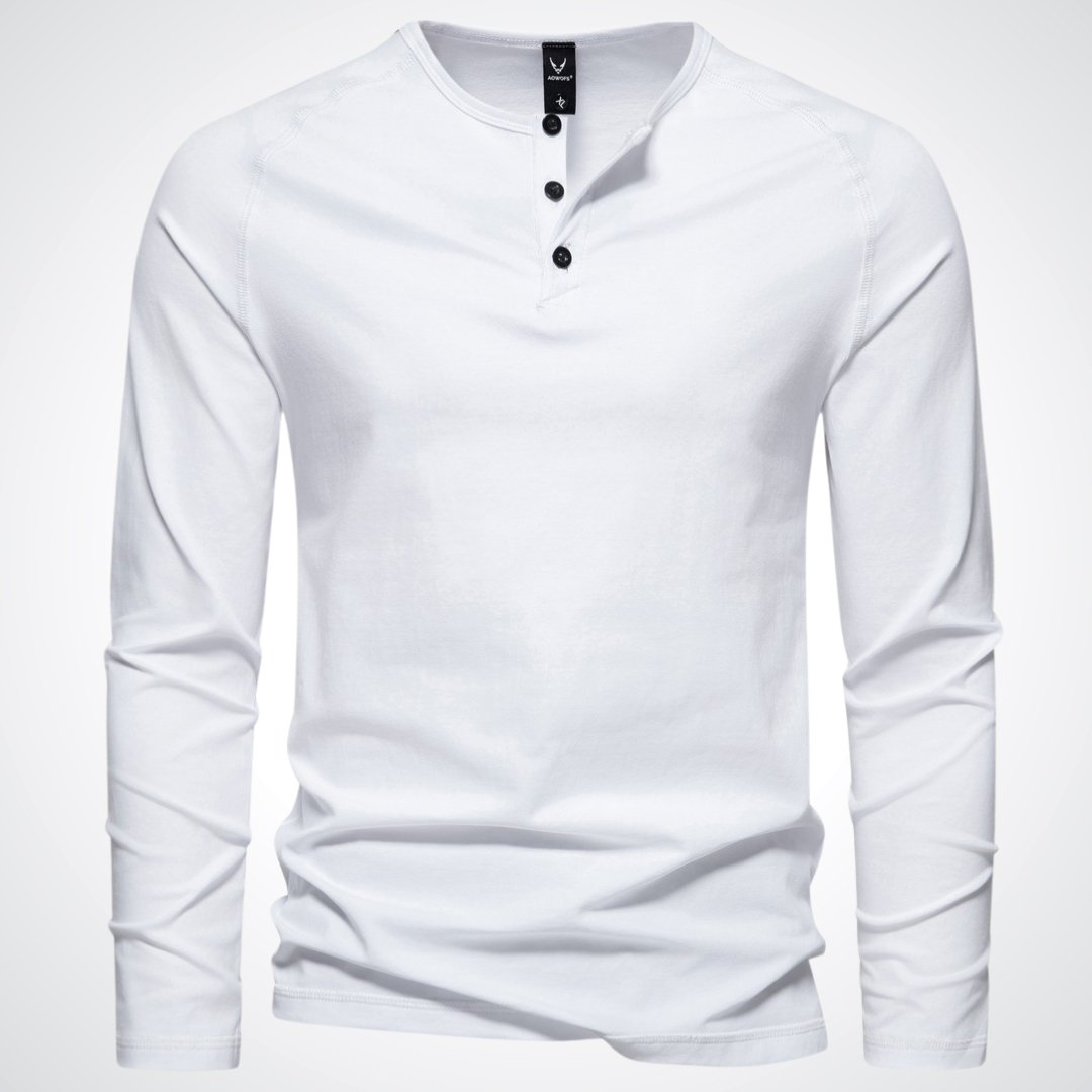 Classic long sleeve jumper for men