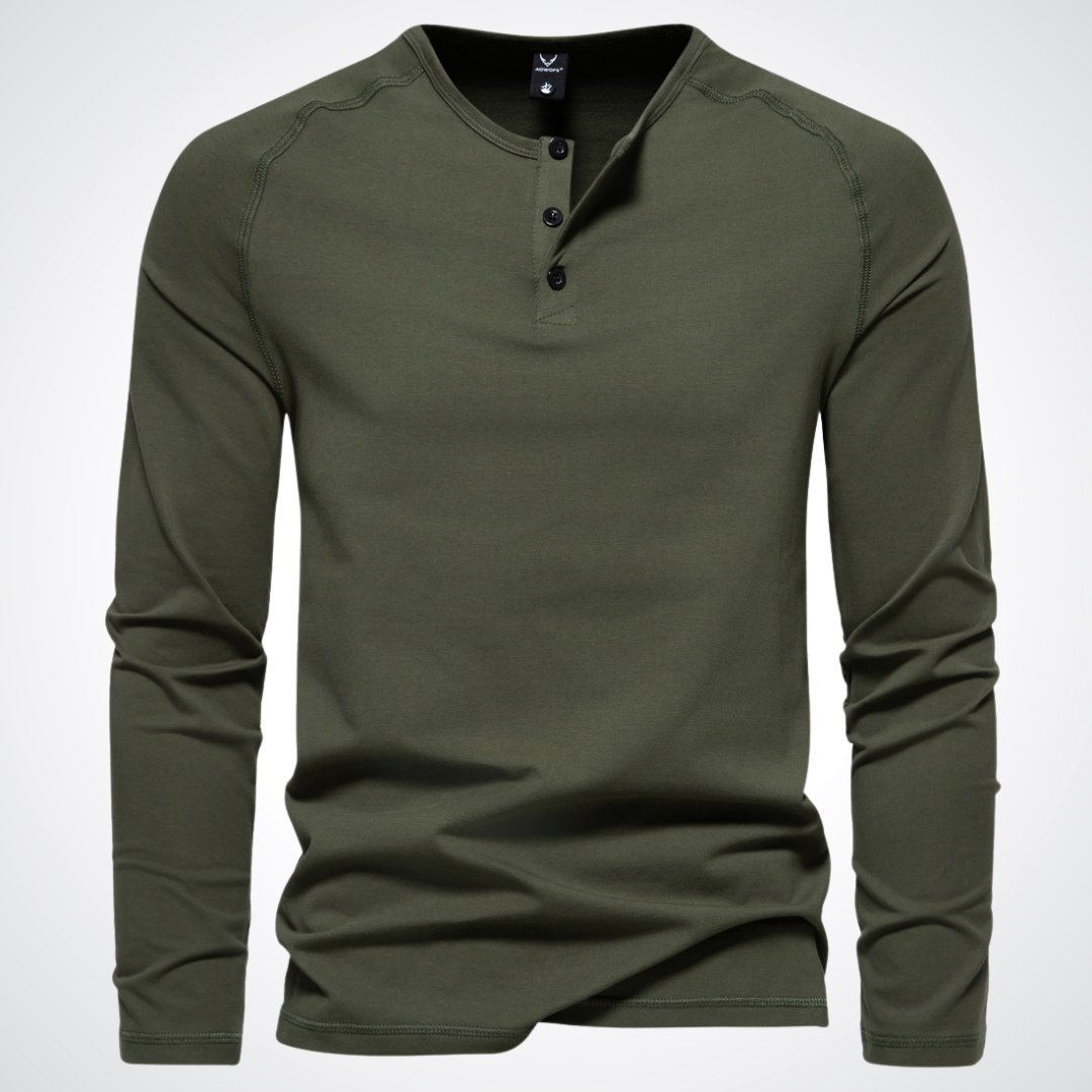 Classic long sleeve jumper for men