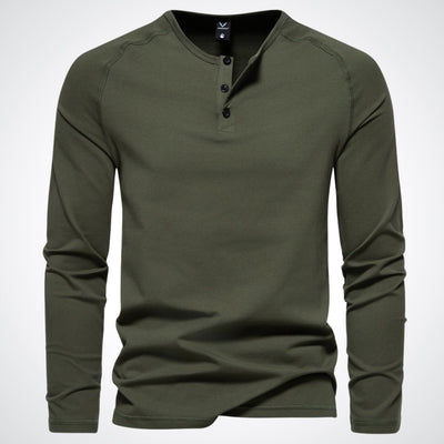 Classic long sleeve jumper for men