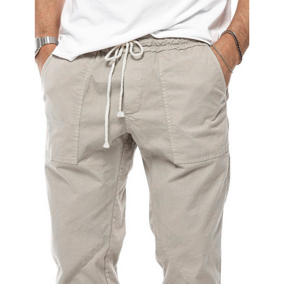 Charleston - Casual linen jogger trousers