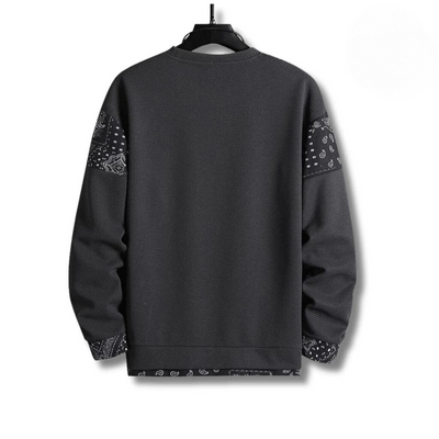 RHETT - Stylish patchwork jumper