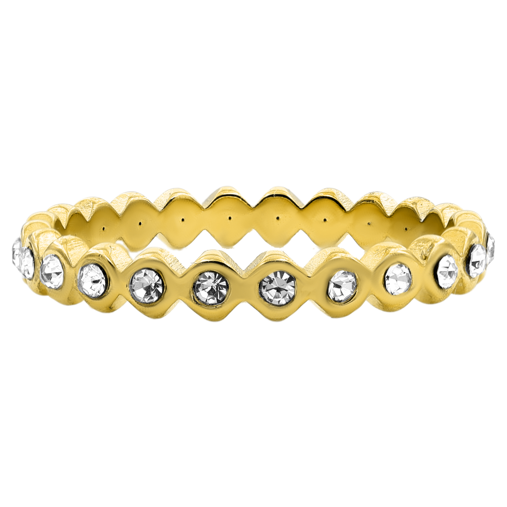 Elena ring 14K gold-plated