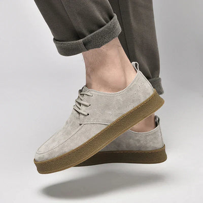High-quality suede sneakers for men