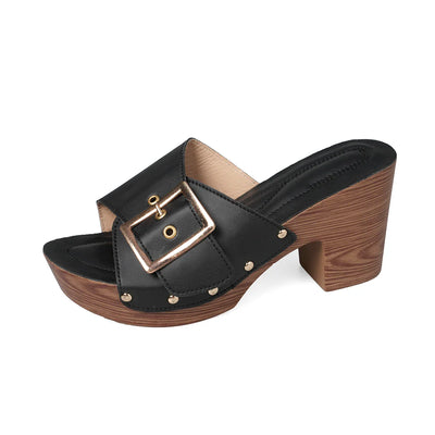 Platform Heeled Sandal - Orfa