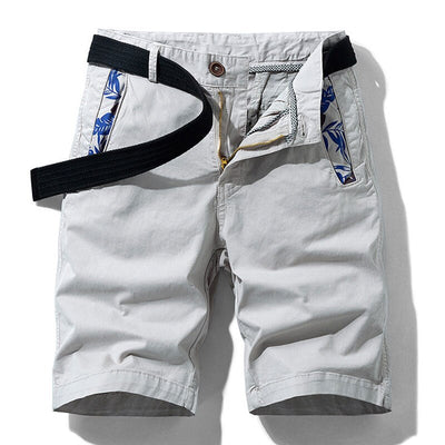 Rusel-Etrou - Utility cotton shorts
