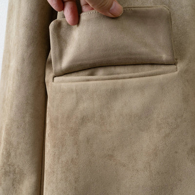 Elegant suede blazer - Megan