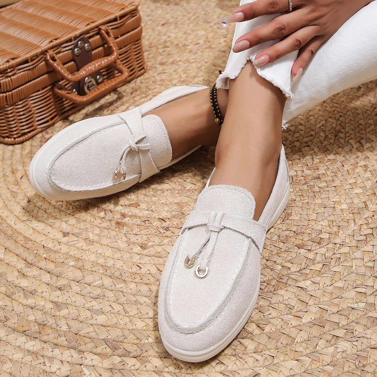 Suede Tassel Loafer - Wendy