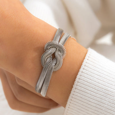 Scarlette Sleek Knot Bracelets