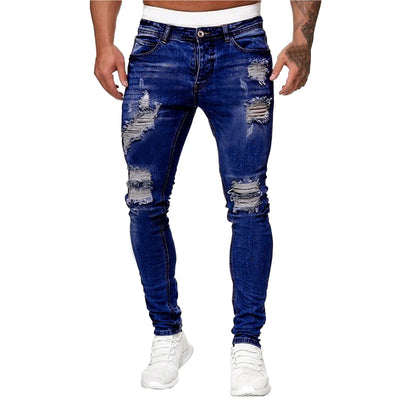 Martin - Ripped urban denim jeans
