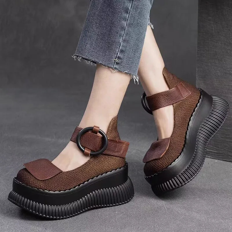 Platform Strap Shoes - Rinoa