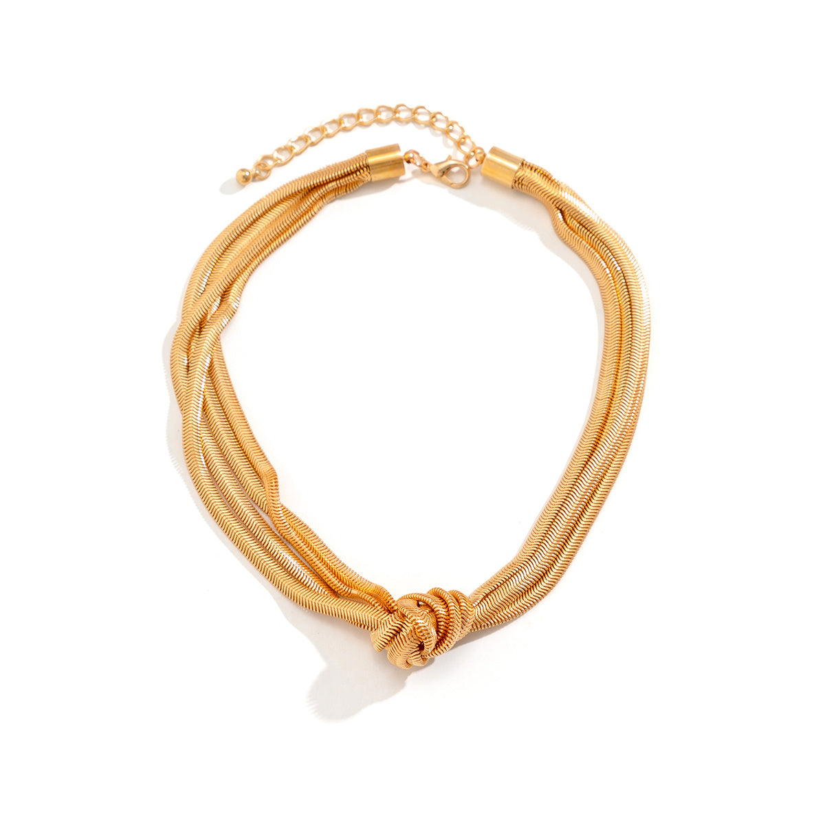 Emilia-Calou Intertwined knot necklace