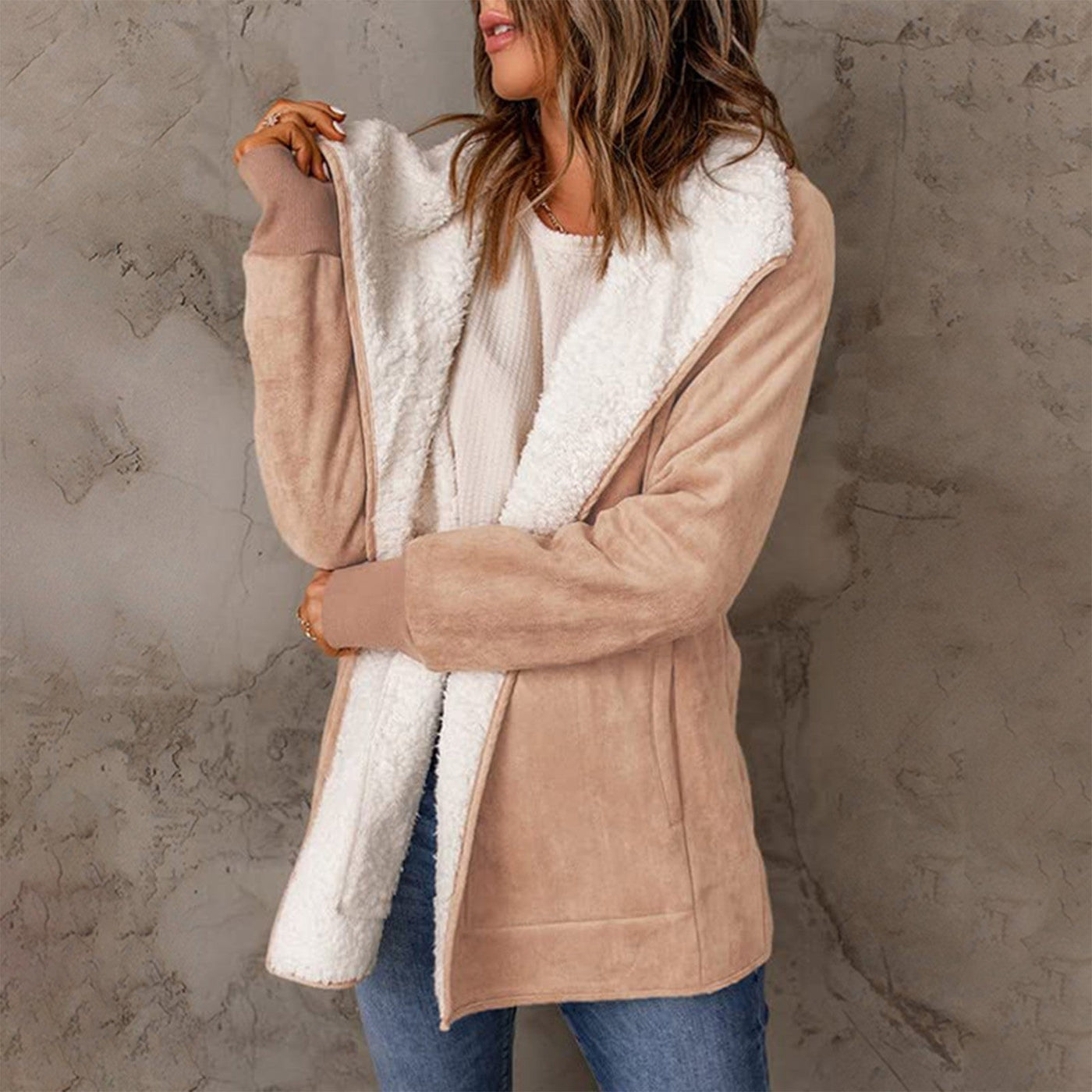 Ember - Long-sleeved warm coat for women