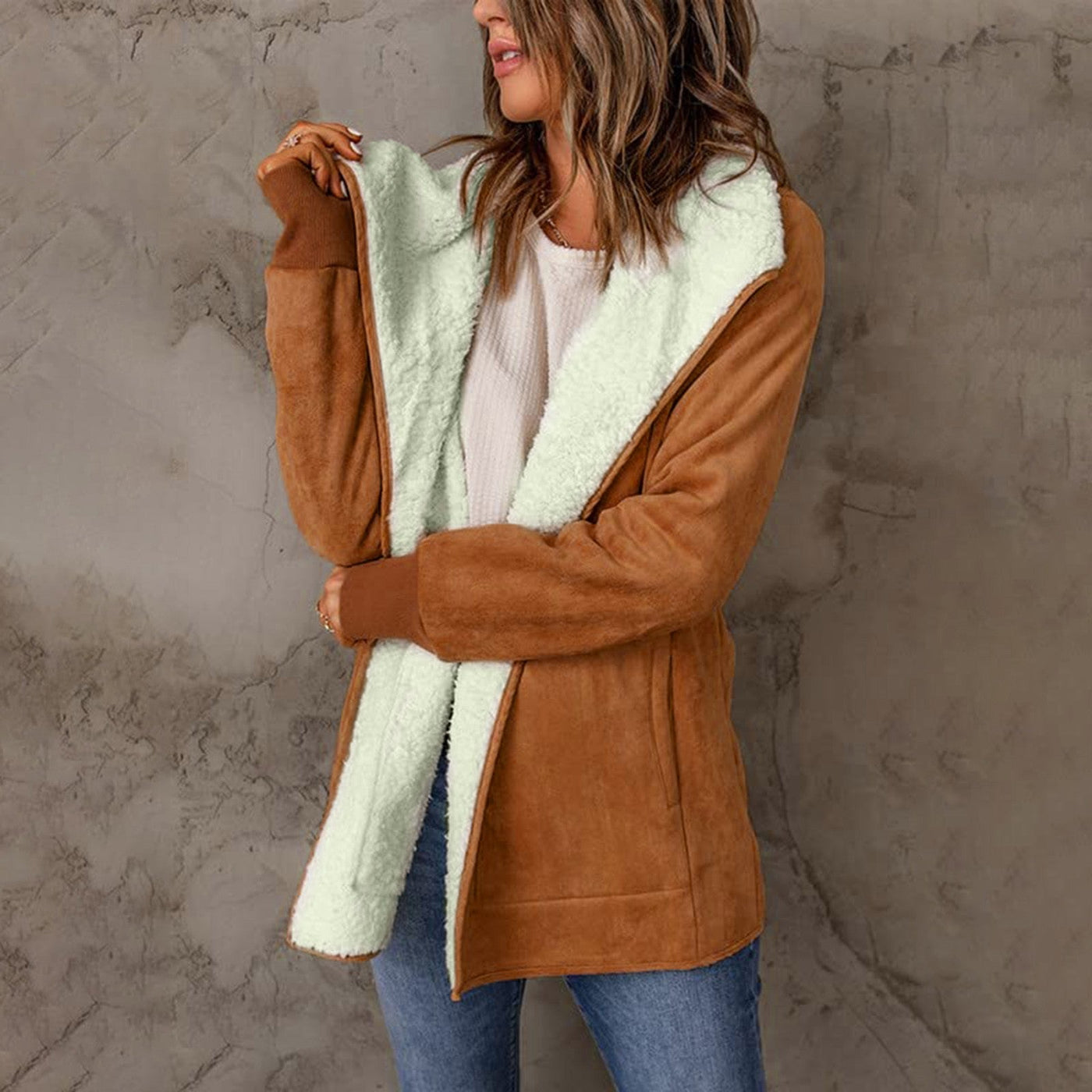 Ember - Long-sleeved warm coat for women