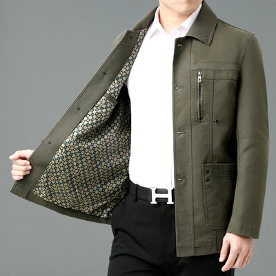 Jacket with printed lining - Joseph